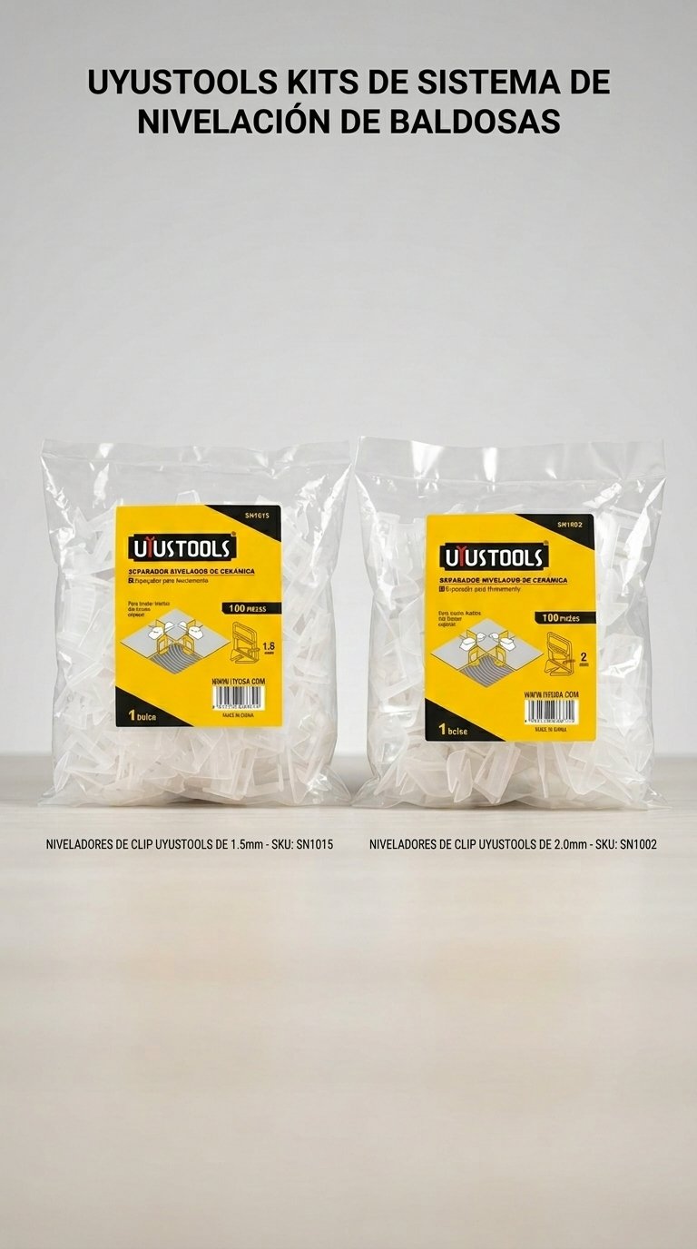 KIT DE SISTEMA DE NIVELACIÓN DE BALDOSAS UYUSTOOLS